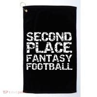 Second Place Fantasy Football Golf Towel thumb 0