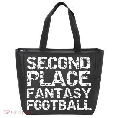 Second Place Fantasy Football Tote Bag