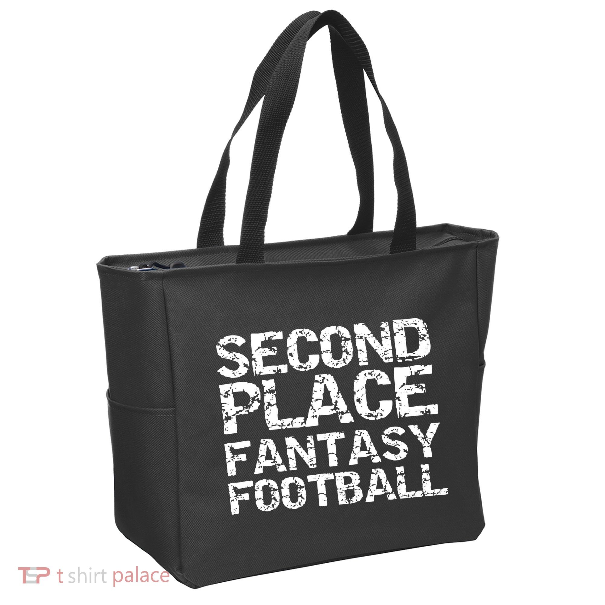 Second Place Fantasy Football Tote Bag