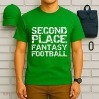 Second Place Fantasy Football T-Shirt thumb 6
