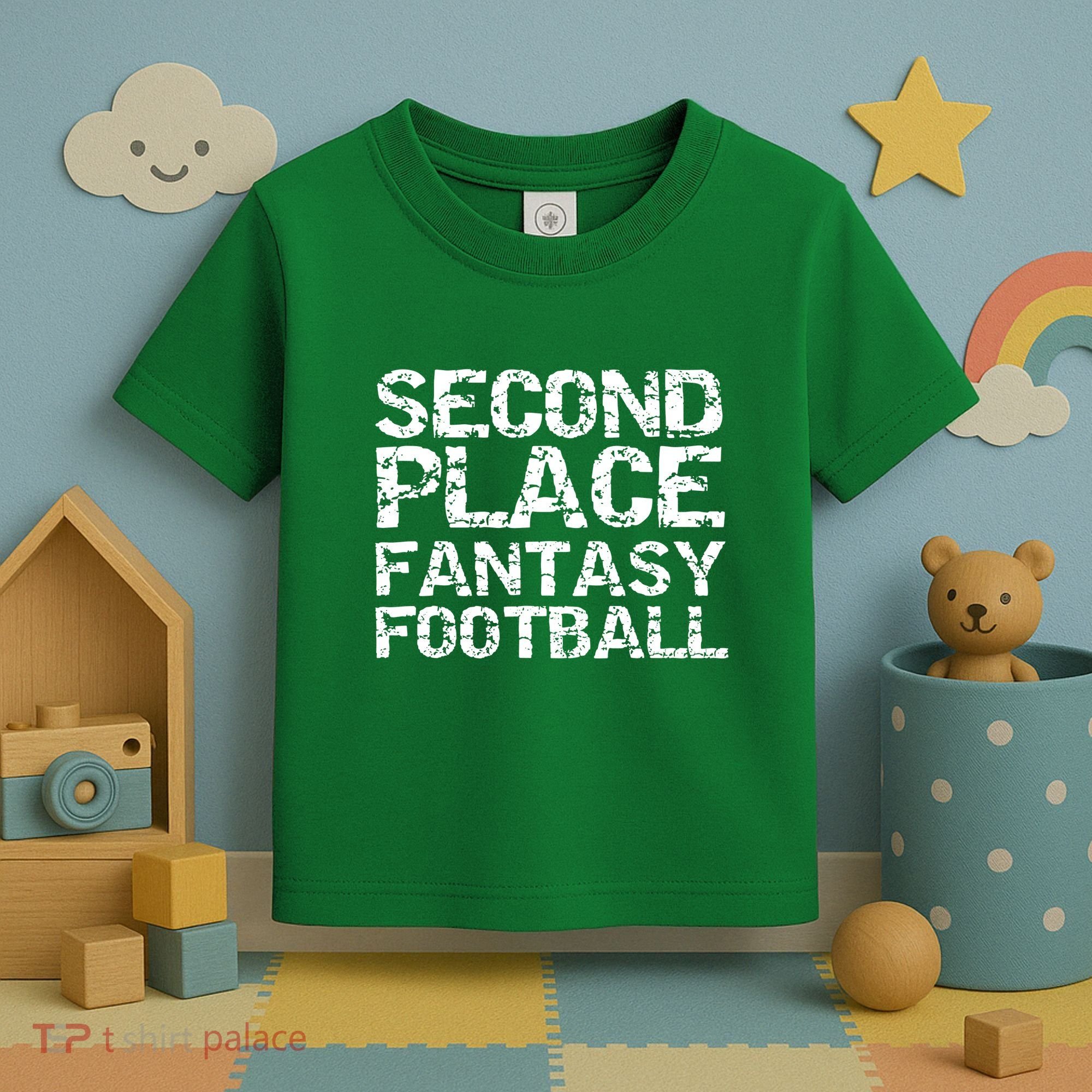 Second Place Fantasy Football Toddler T-Shirt