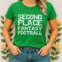 Second Place Fantasy Football Women's T-Shirt thumb 2