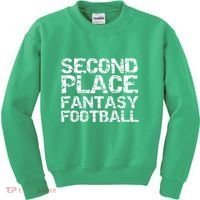 Second Place Fantasy Football Kids Sweatshirt thumb 0