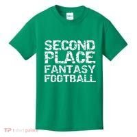 Second Place Fantasy Football Kids T-Shirt thumb 0