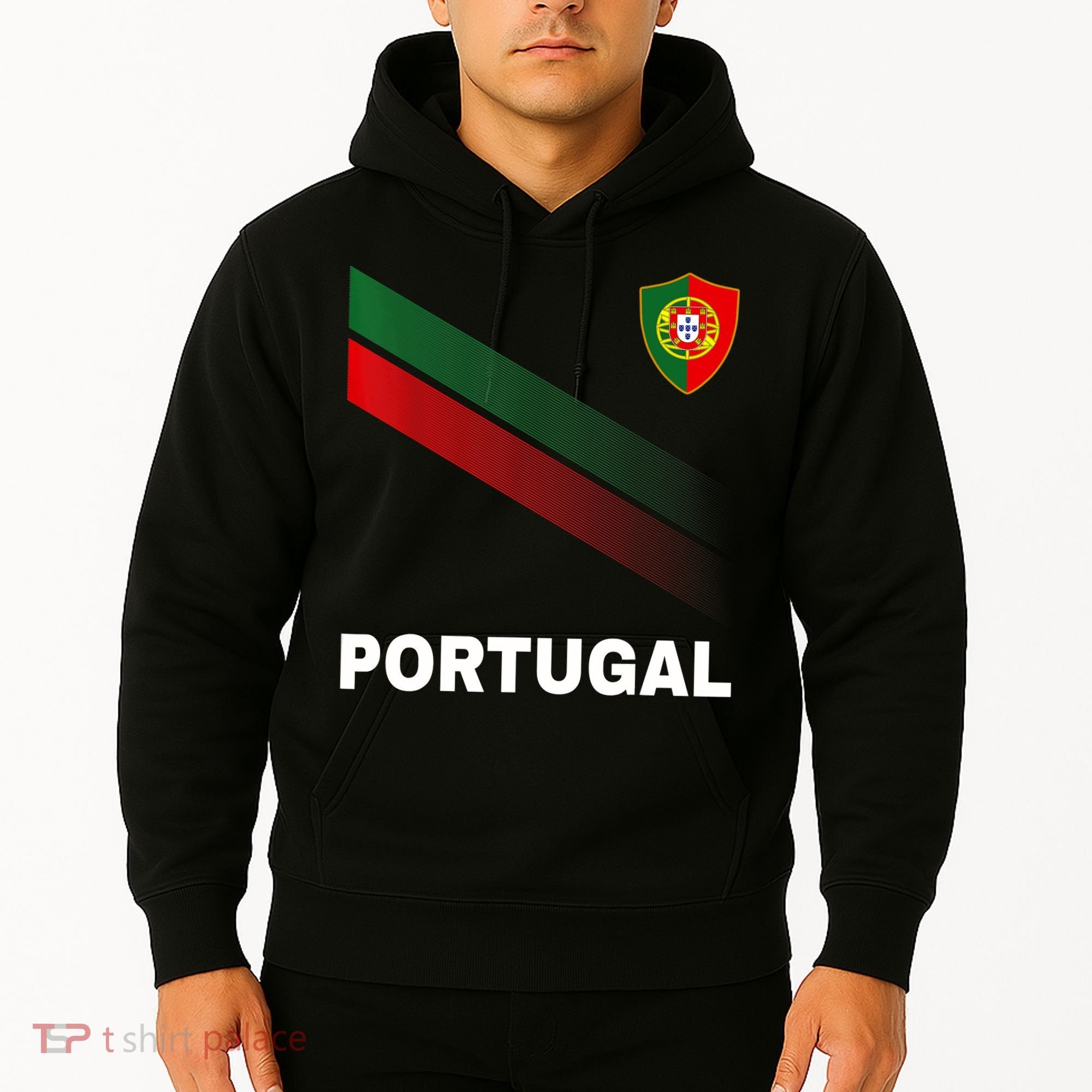 Soccer Portugal Flag For Soccer Lover Hoodie