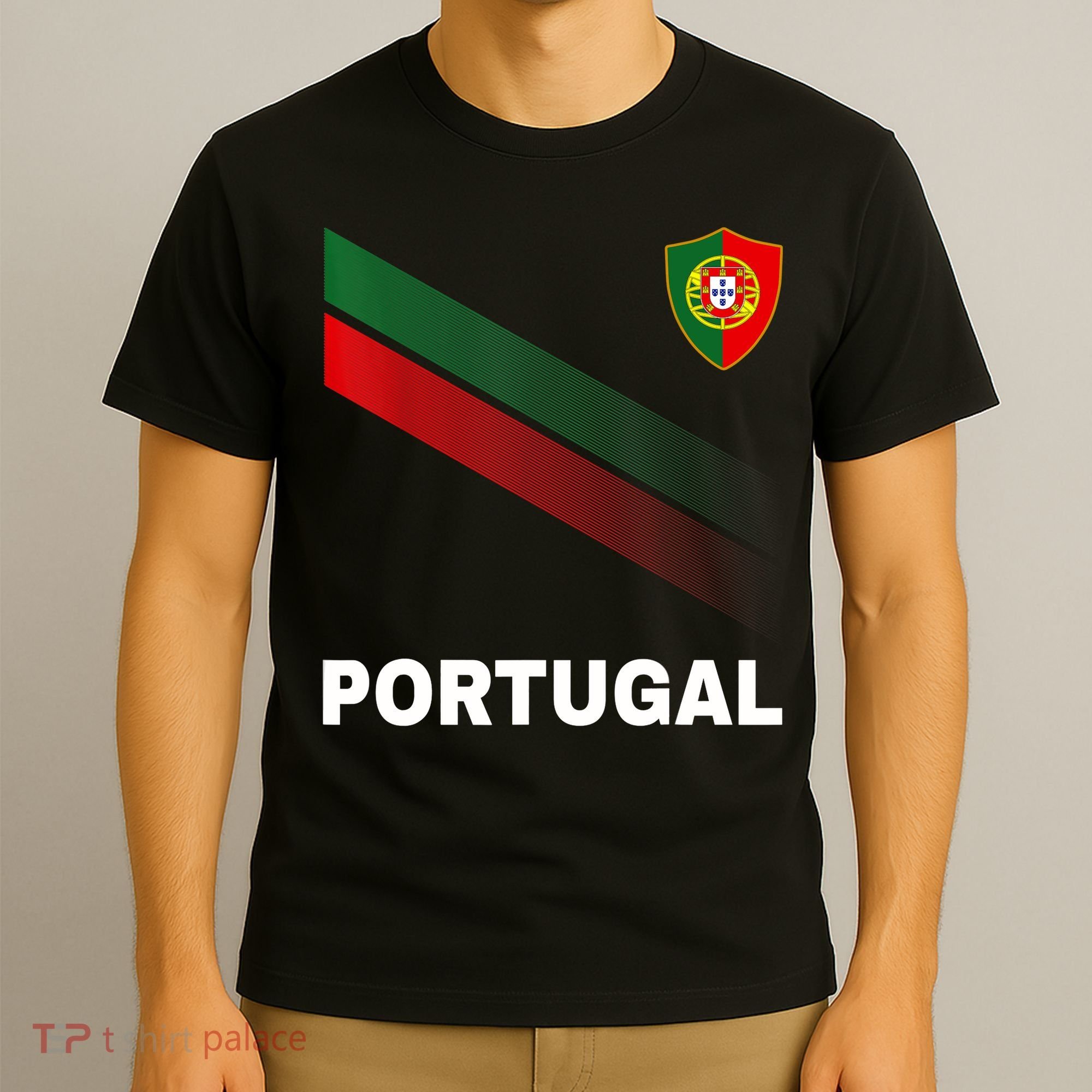 Soccer Portugal Flag For Soccer Lover T-Shirt