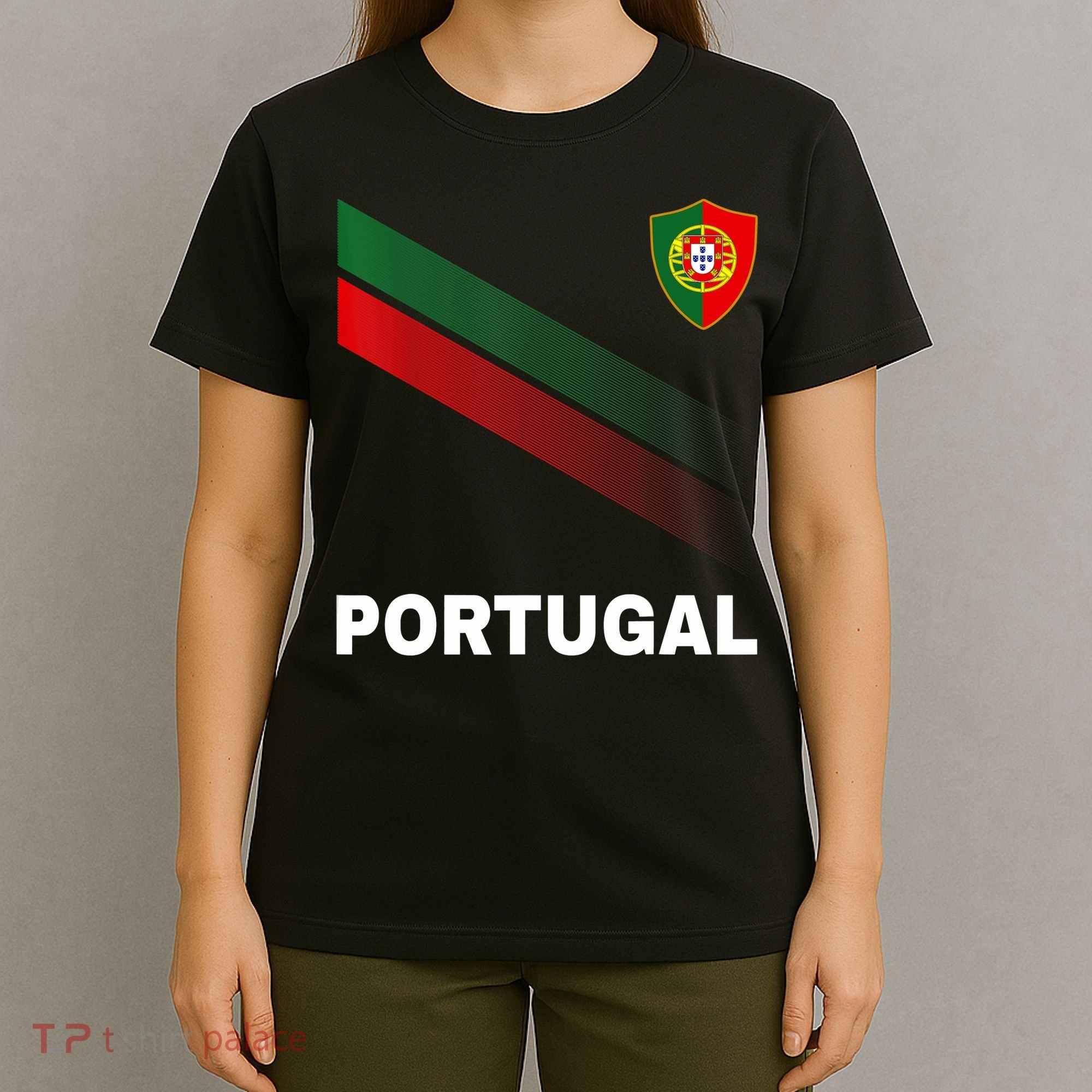 Soccer Portugal Flag For Soccer Lover T-Shirt