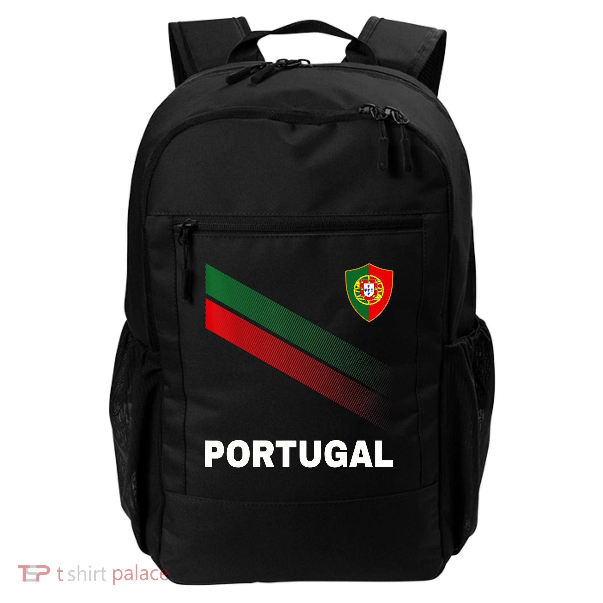 Soccer Portugal Flag For Soccer Lover Backpack