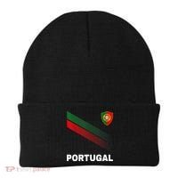Soccer Portugal Flag For Soccer Lover Beanie thumb 0