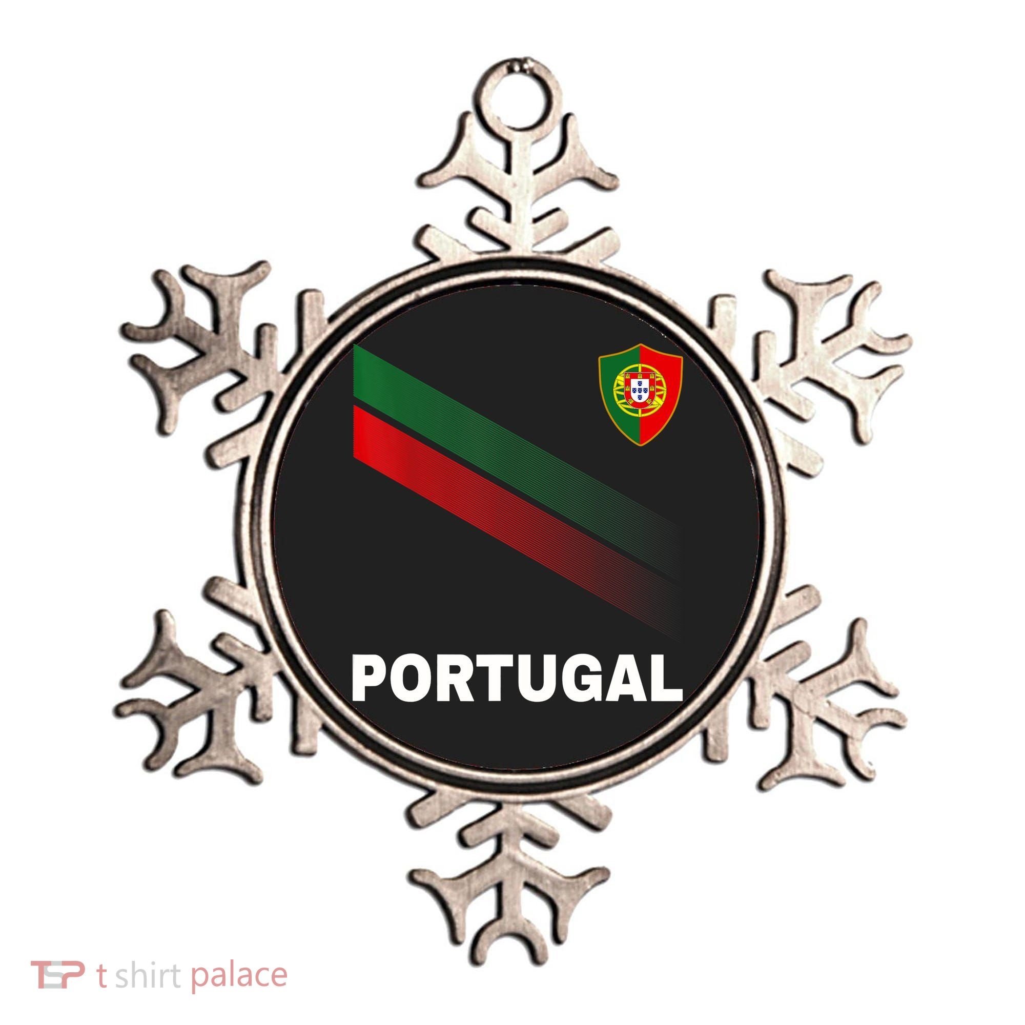Soccer Portugal Flag For Soccer Lover Ornament