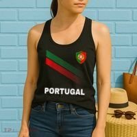 Soccer Portugal Flag For Soccer Lover Women's Tank Top thumb 2