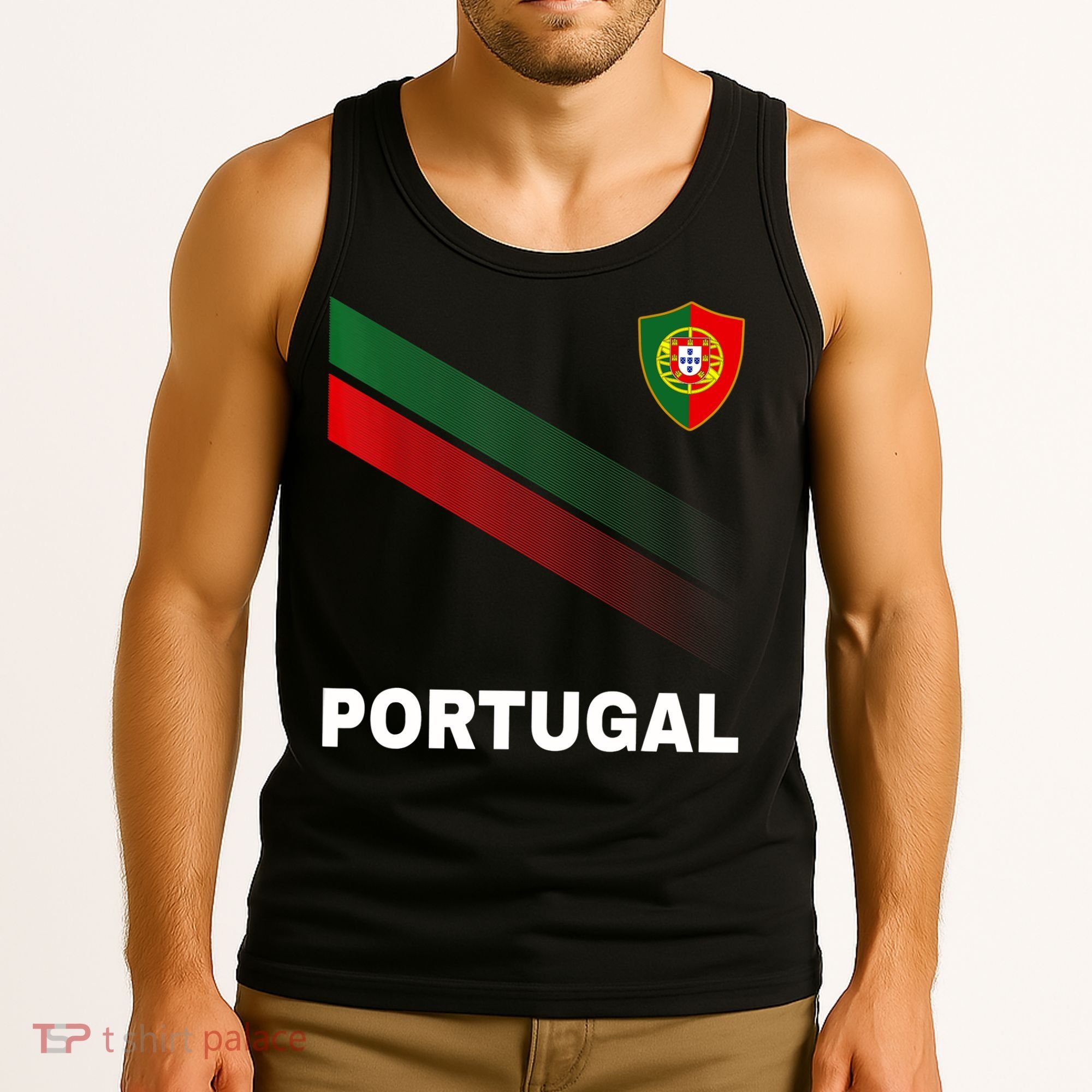 Soccer Portugal Flag For Soccer Lover Tank Top