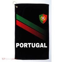 Soccer Portugal Flag For Soccer Lover Golf Towel thumb 0