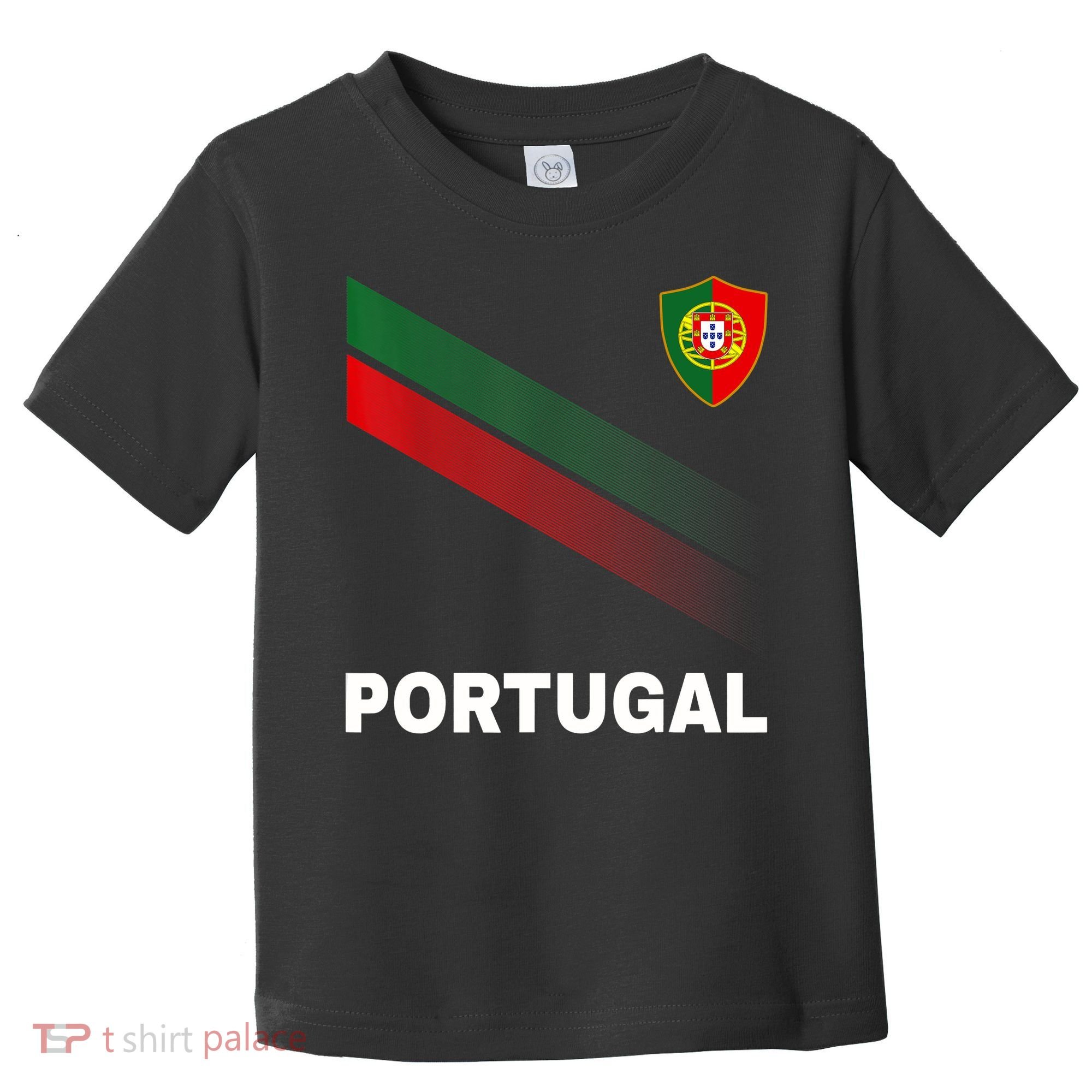Soccer Portugal Flag For Soccer Lover Toddler T-Shirt