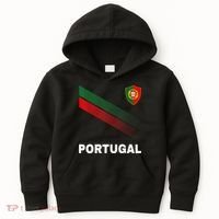 Soccer Portugal Flag For Soccer Lover Kids Hoodie thumb 0