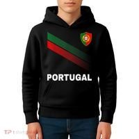 Soccer Portugal Flag For Soccer Lover Kids Hoodie thumb 4
