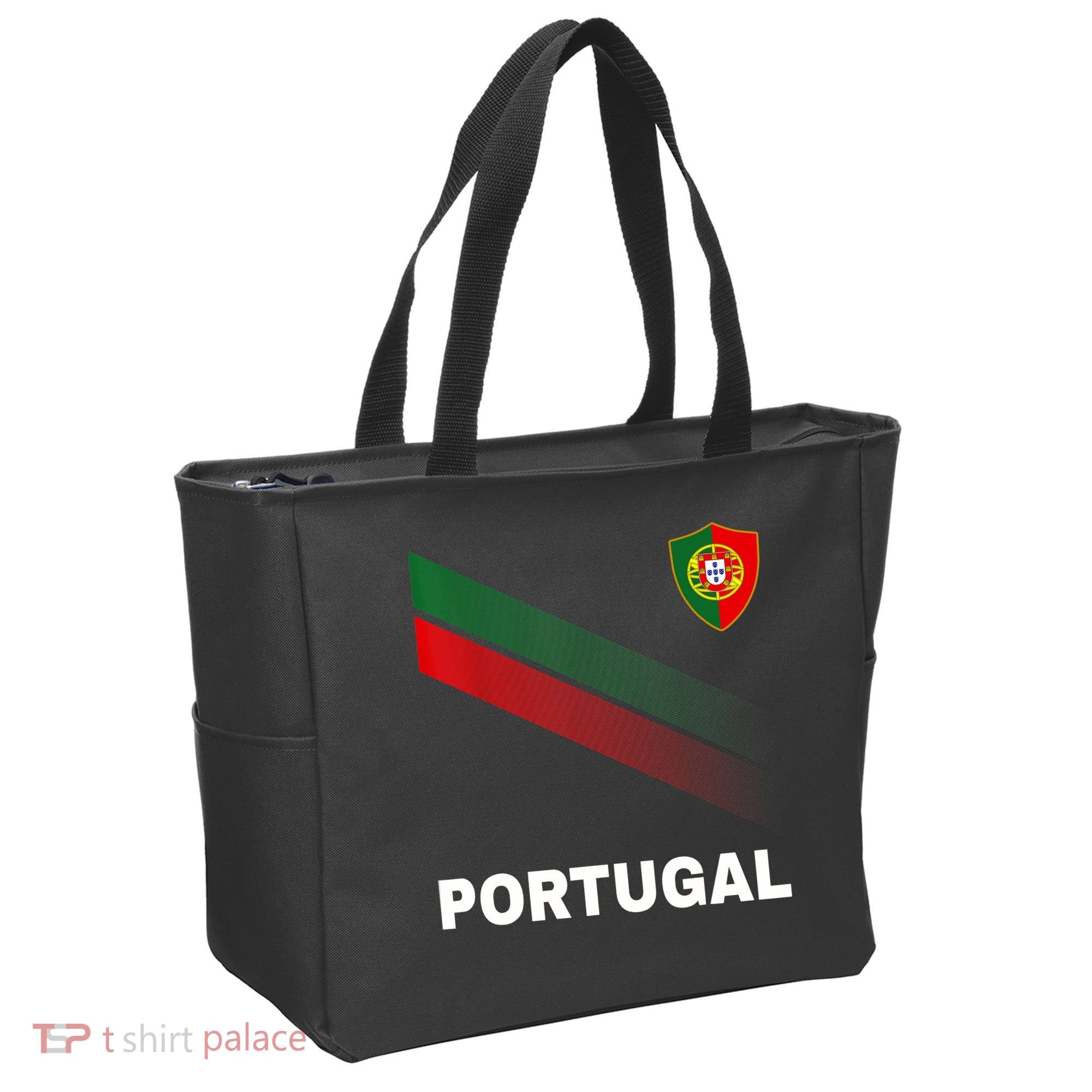 Soccer Portugal Flag For Soccer Lover Tote Bag
