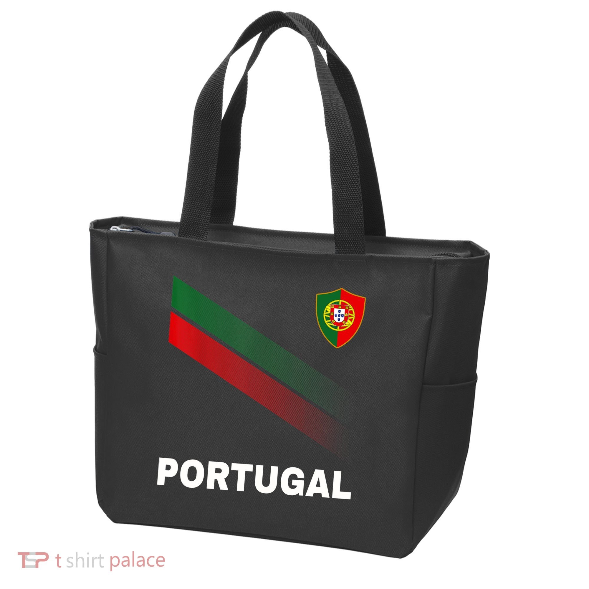 Soccer Portugal Flag For Soccer Lover Tote Bag