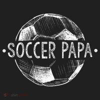 Soccer Papa Family Matching Team Player Gift Sport Lover Dad Beanie thumb 2