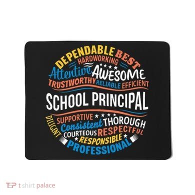 School Principal Funny Appreciation Principal Gifts Mousepad