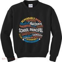 School Principal Funny Appreciation Principal Gifts Kids Sweatshirt thumb 0