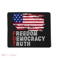 Subtle Political Freedom Democracy & Truth American Patriot Mousepad thumb 0