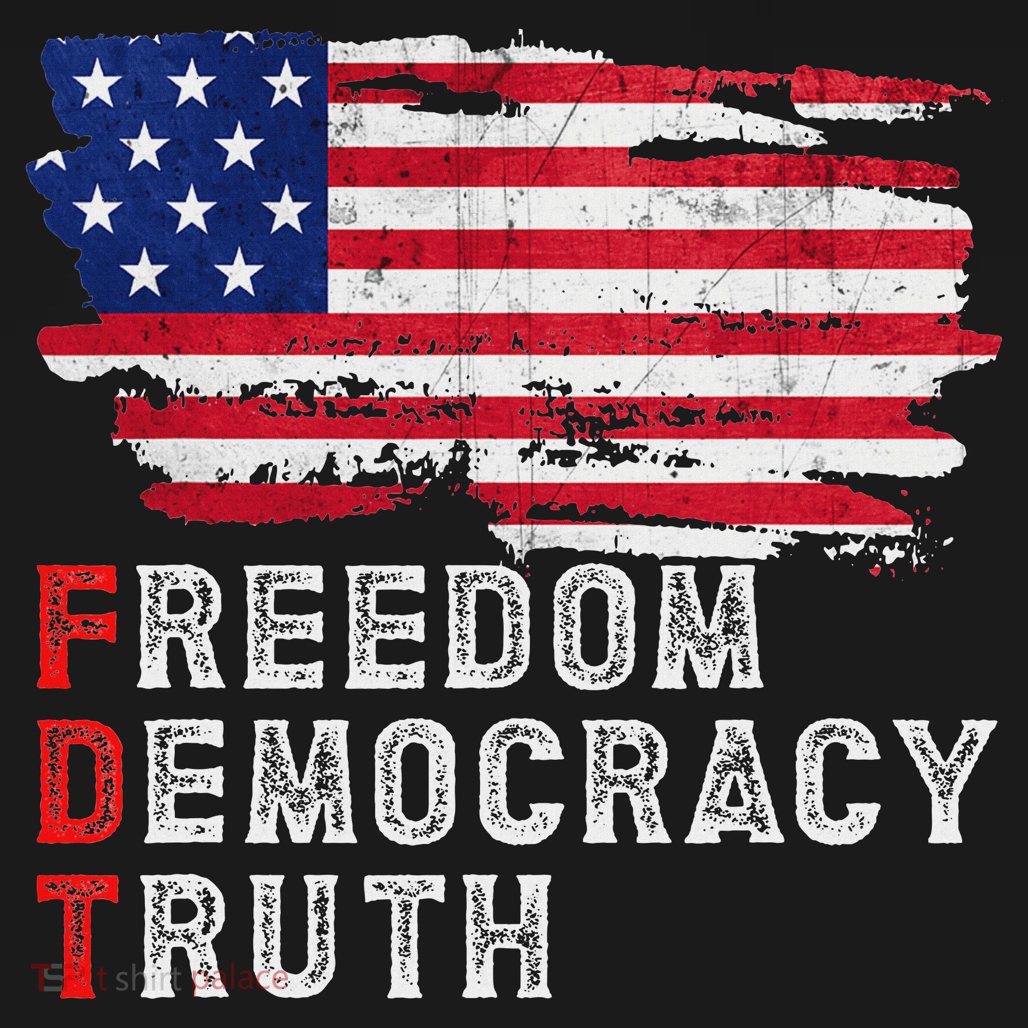 Subtle Political Freedom Democracy & Truth American Patriot Baby Bodysuit