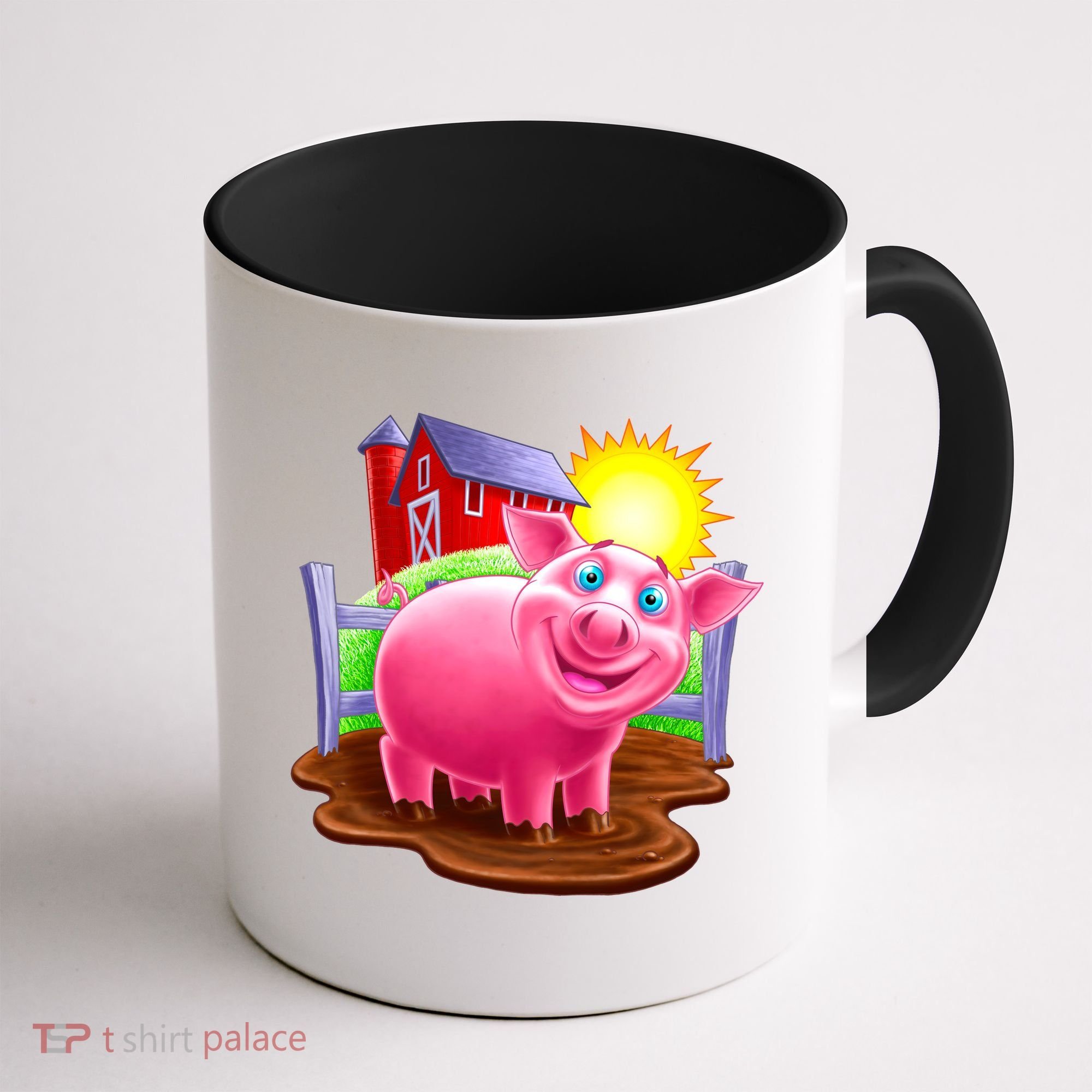 Smiling Pig Farm Coffee Mug