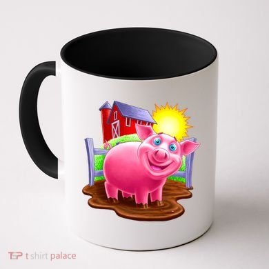 Smiling Pig Farm Coffee Mug