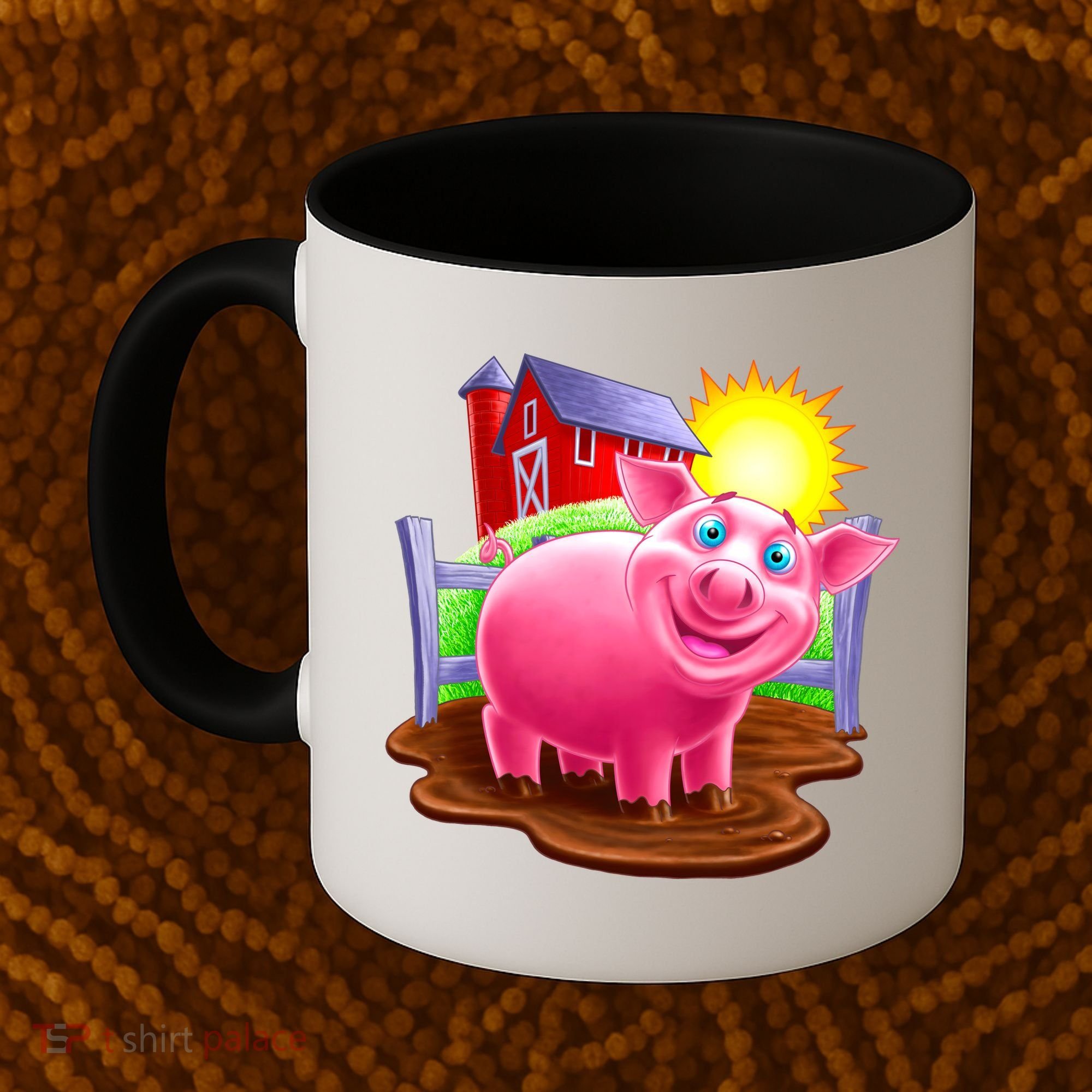Smiling Pig Farm Coffee Mug