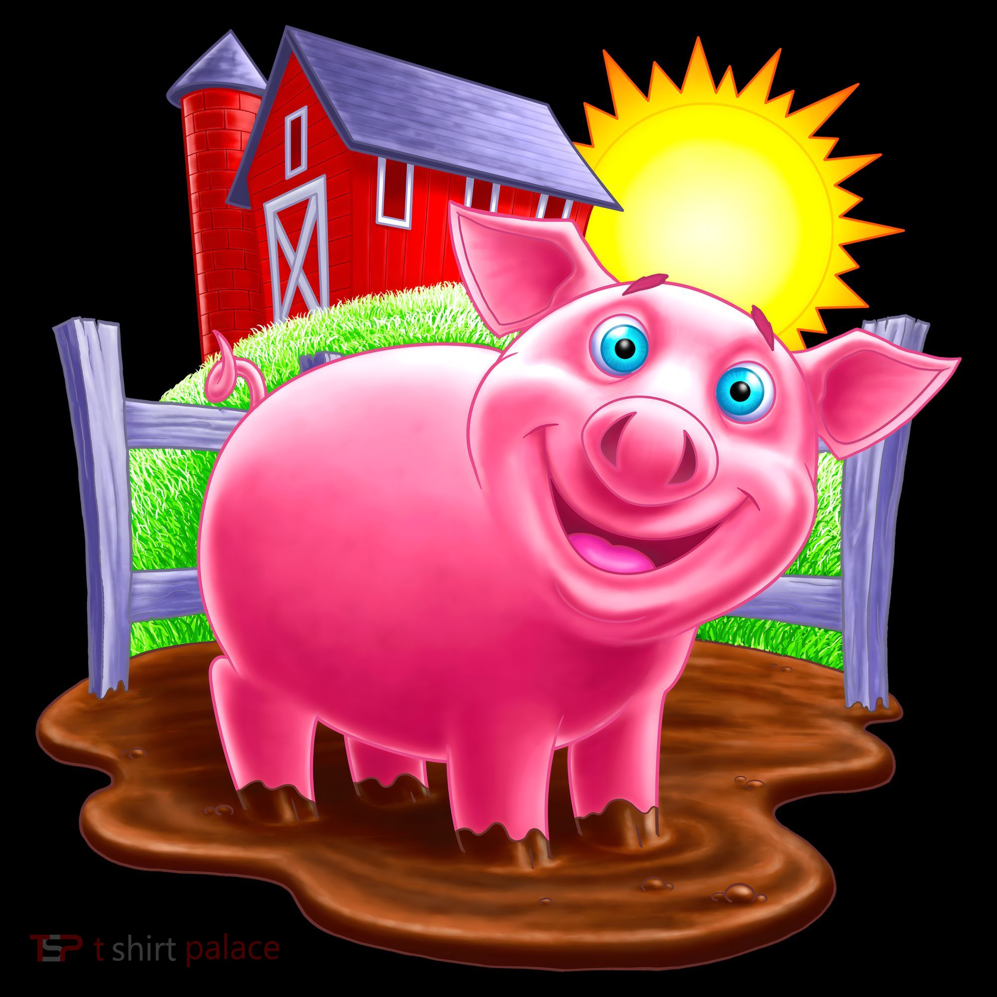 Smiling Pig Farm Coffee Mug