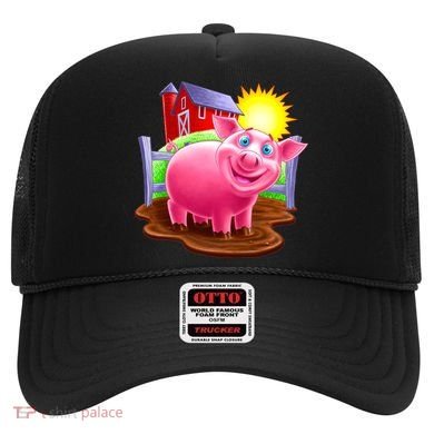 Smiling Pig Farm Hat