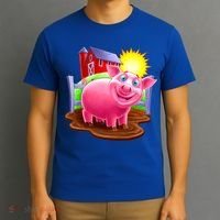 Smiling Pig Farm T-Shirt thumb 3