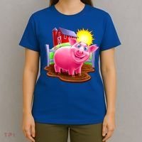 Smiling Pig Farm T-Shirt thumb 4