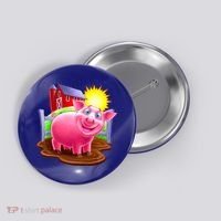 Smiling Pig Farm Button thumb 0
