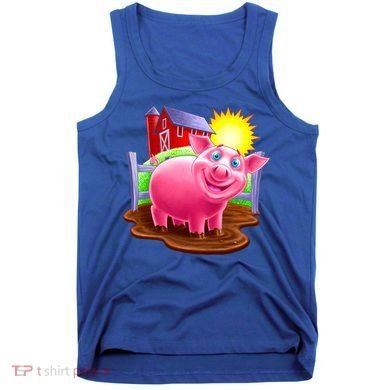 Smiling Pig Farm Tank Top