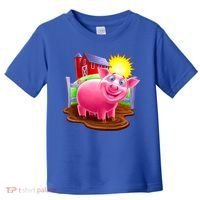 Smiling Pig Farm Toddler T-Shirt thumb 0