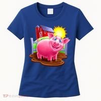 Smiling Pig Farm Women's T-Shirt thumb 0