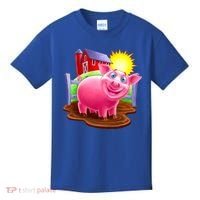 Smiling Pig Farm Kids T-Shirt thumb 0