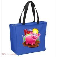 Smiling Pig Farm Tote Bag thumb 2