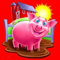 Smiling Pig Farm Santa Hat thumb 1