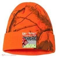 Support Palestine Flag Traditional Keffiyeh Floral Patterns Kati Licensed 12" Camo Cuffed Beanie thumb 0