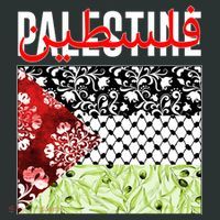 Support Palestine Flag Traditional Keffiyeh Floral Patterns Women's T-Shirt thumb 6