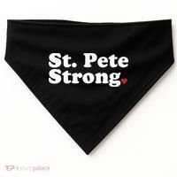 St. Petersburg Florida Trendy Strong Cute St. Pete Fl USA-Made Doggie Bandana thumb 0