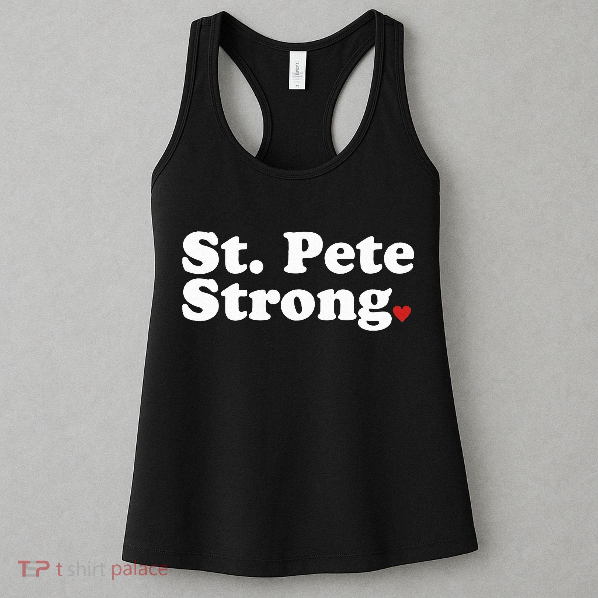 St. Petersburg Florida Trendy Strong Cute St. Pete Fl Women's Tank Top