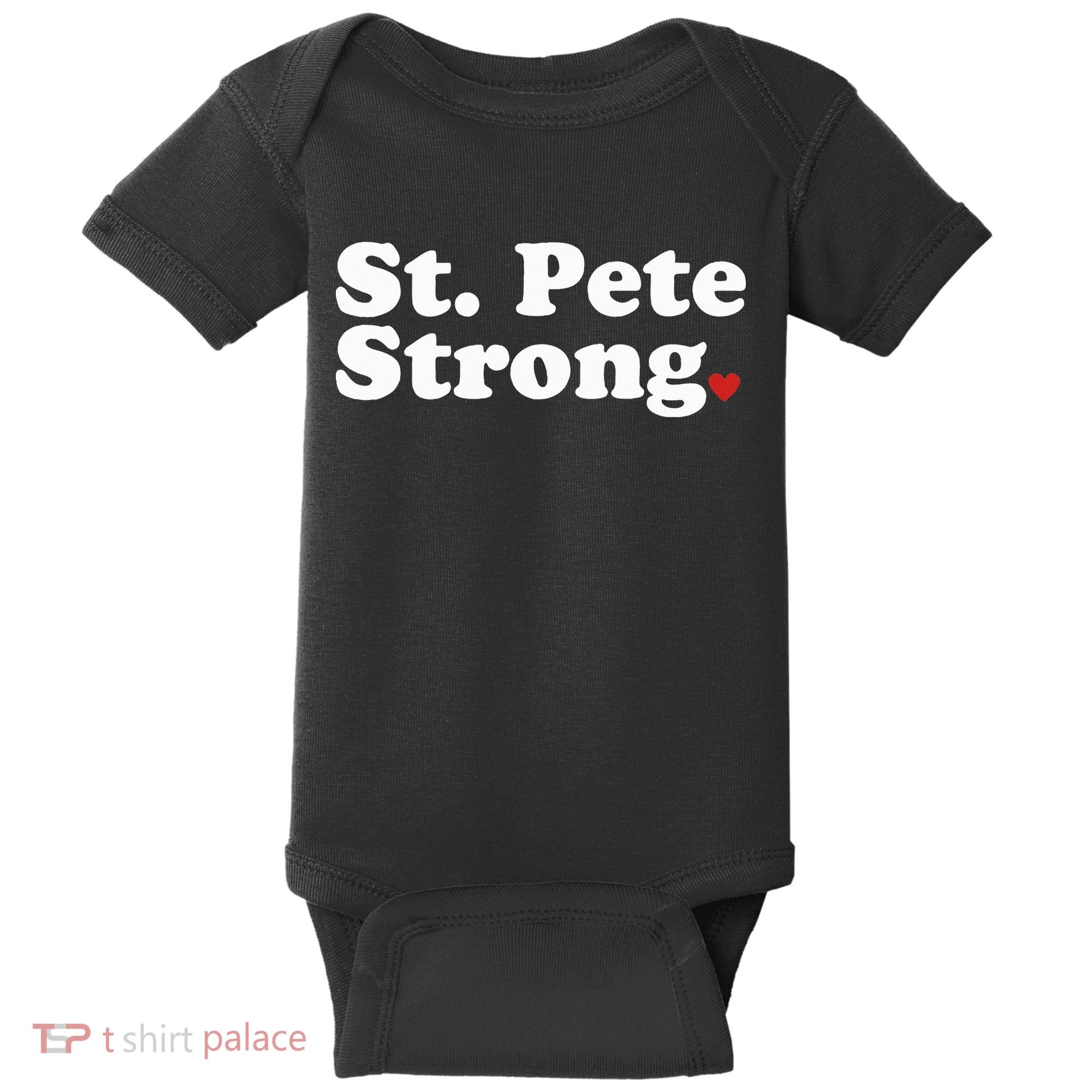St. Petersburg Florida Trendy Strong Cute St. Pete Fl Baby Bodysuit
