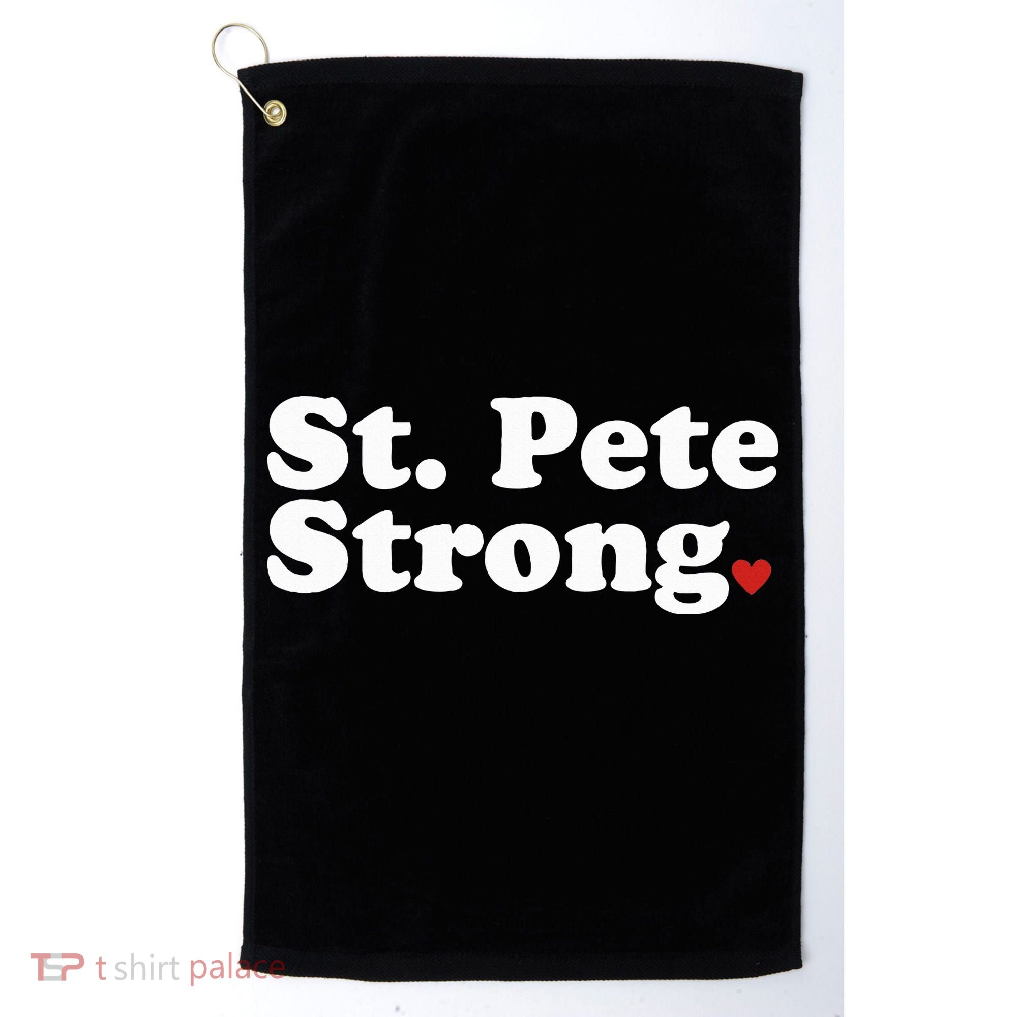St. Petersburg Florida Trendy Strong Cute St. Pete Fl Golf Towel