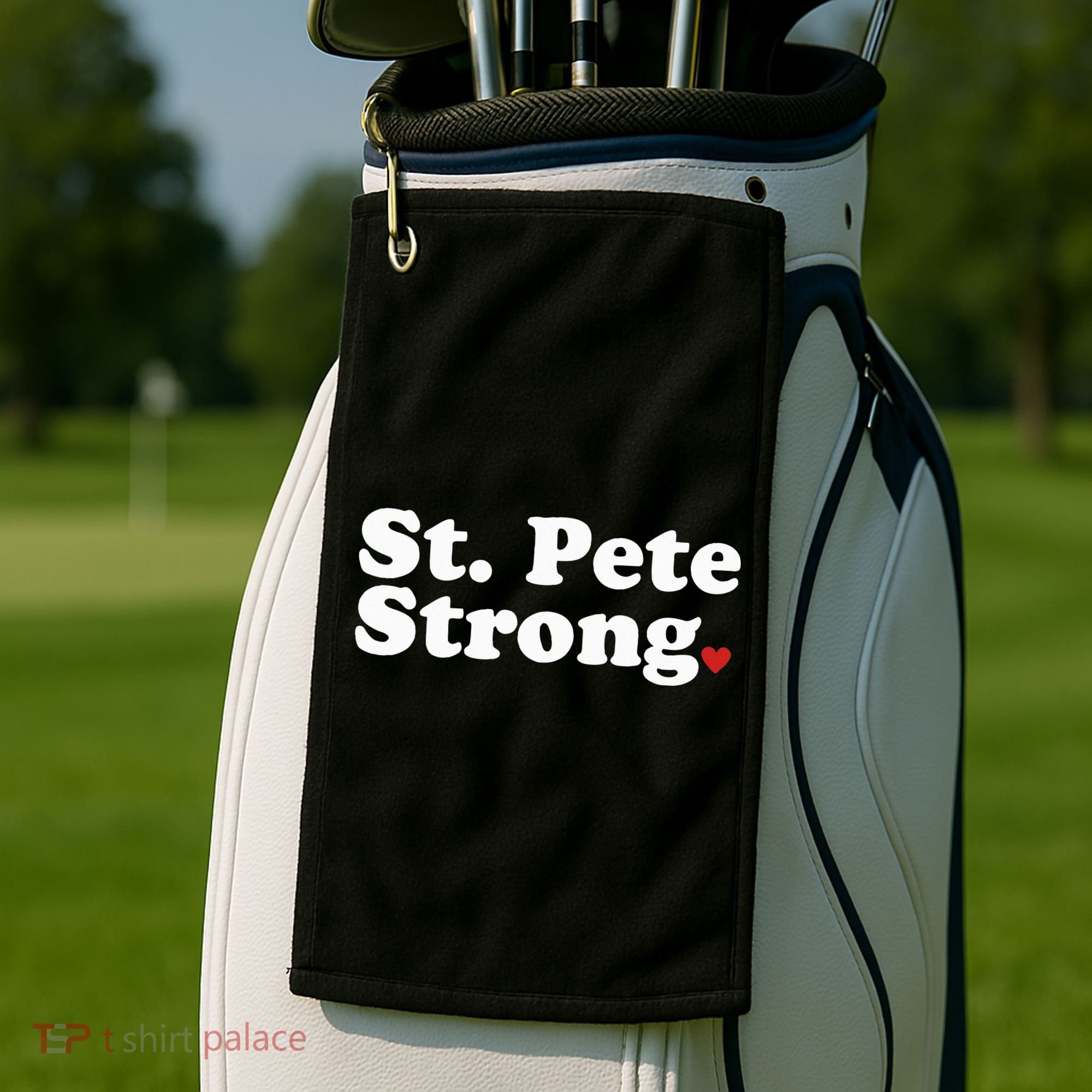 St. Petersburg Florida Trendy Strong Cute St. Pete Fl Golf Towel