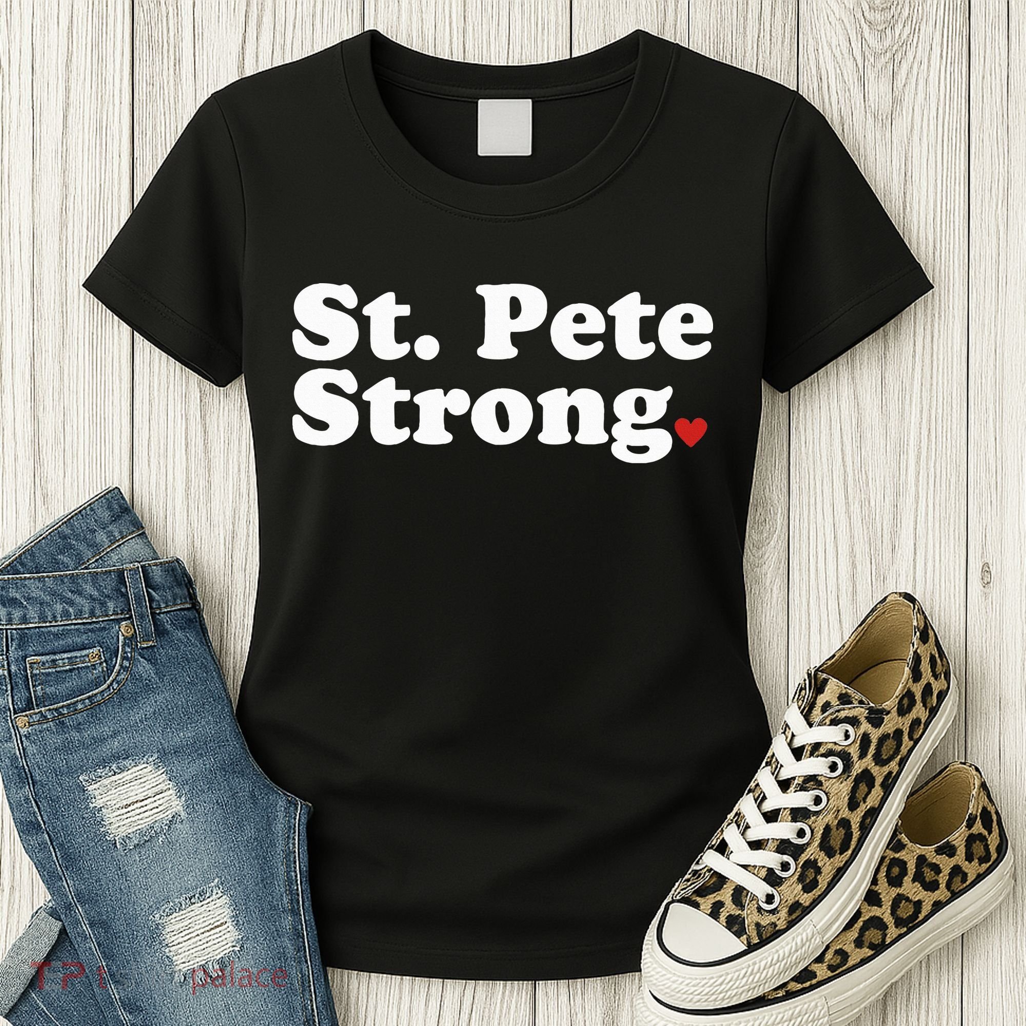 St. Petersburg Florida Trendy Strong Cute St. Pete Fl Women's T-Shirt