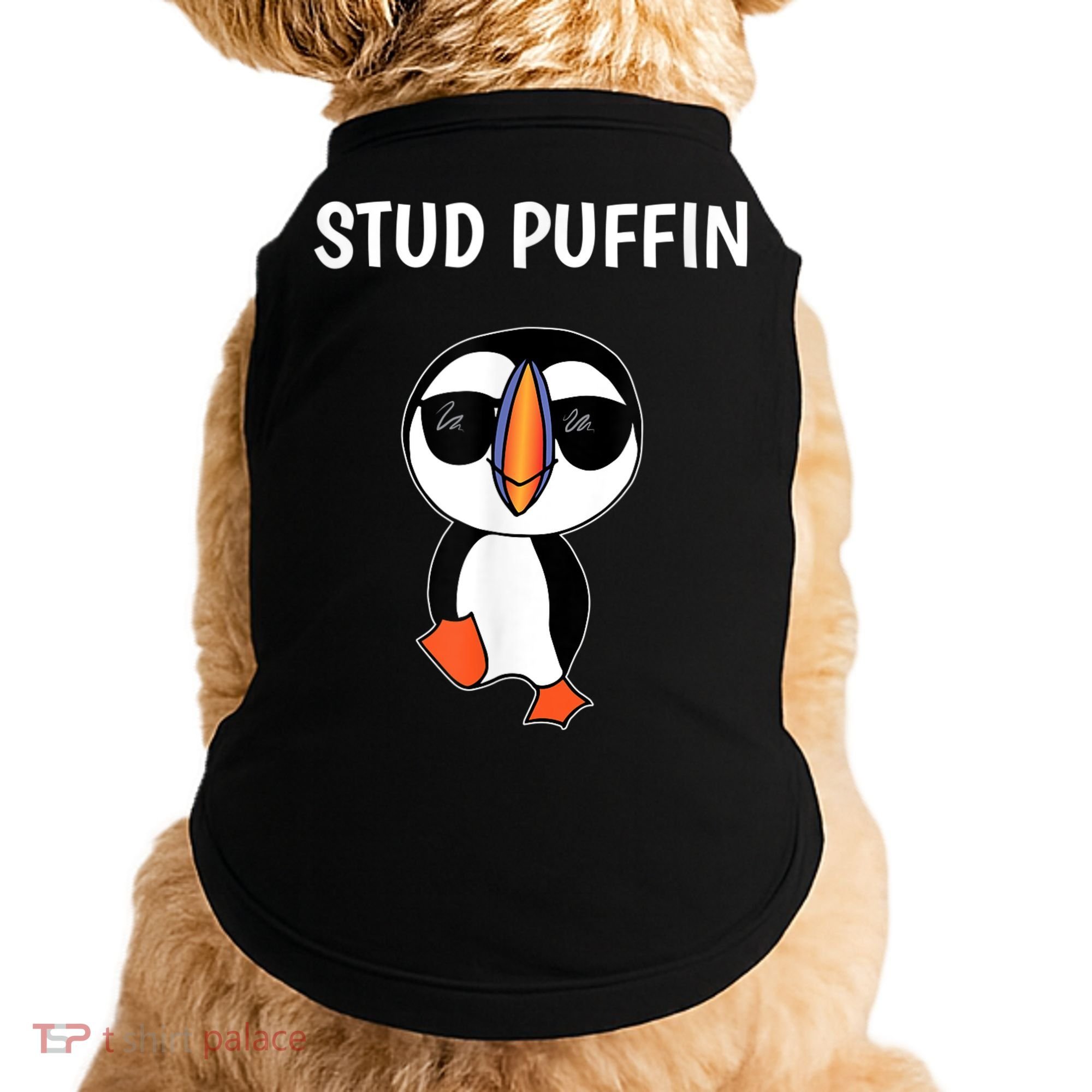 Stud Puffin Funny Bird Doggie Tank
